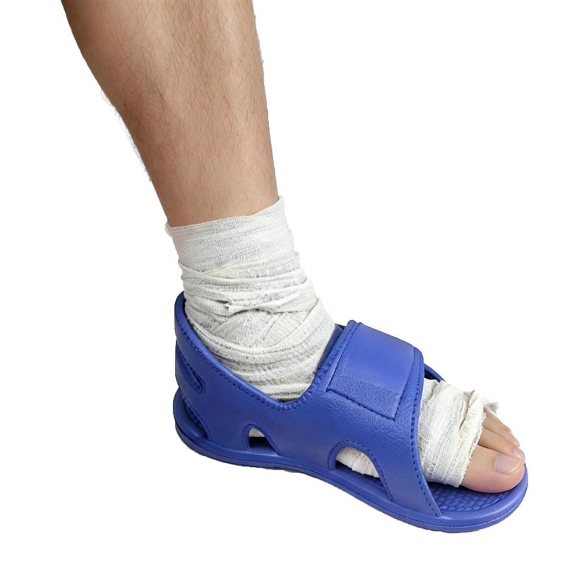 ITODA Post Op Shoe Orthopedic Foot Brace Walking Boot Fracture Open Toe Sandal Surgical Foot Rehabilitation Recovery Shoe for Surgery Recovery Pain Relief
